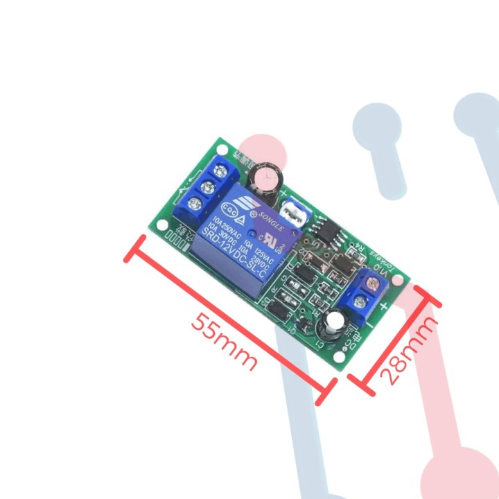 Temporizador Ajustable 0-60 Seg. LM555