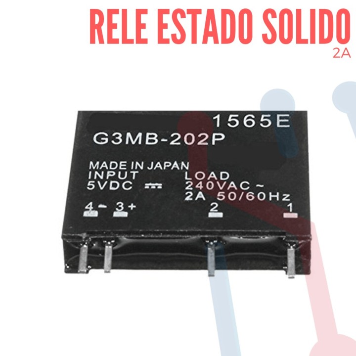 Relé de Estado Solido 2A