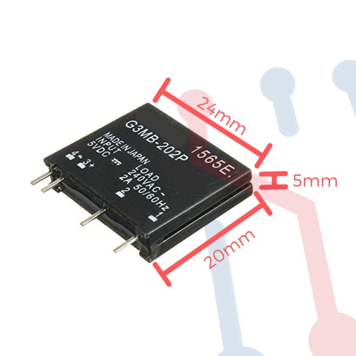 Relé de Estado Solido 2A