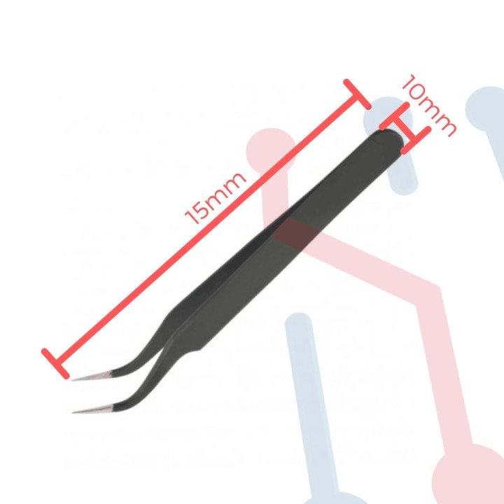 Pinza Punta Curva ZD-156F