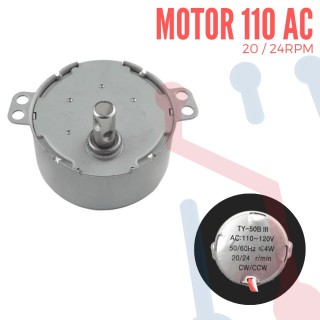 Motor AC 110V 20-24RPM