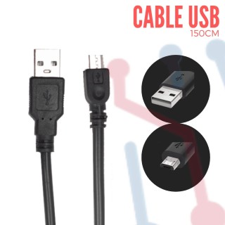 Cable USB A Micro USB