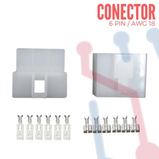 Conector Dupont o Crimp 3Pin