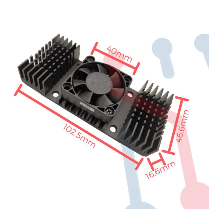Ventilador Disipador 12V  40x40x10mm