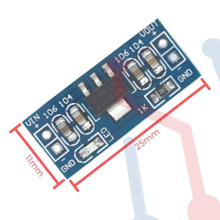 Tarjeta Regulador AMS1117 3.3V