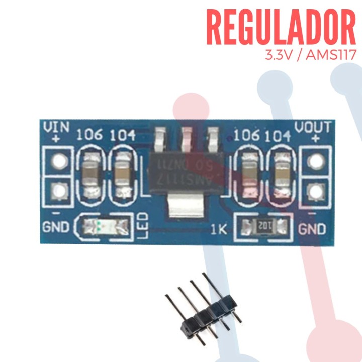 Tarjeta Regulador AMS1117 3.3V
