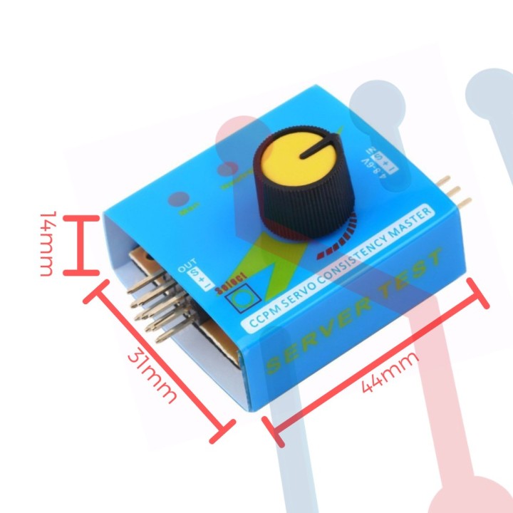 Probador para servomotor