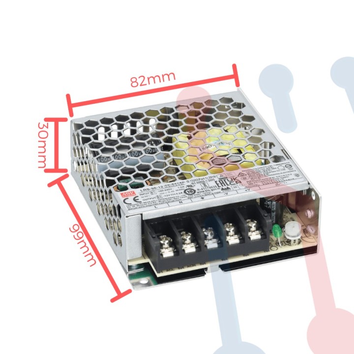 Fuente 24V 4.5A Mean Well