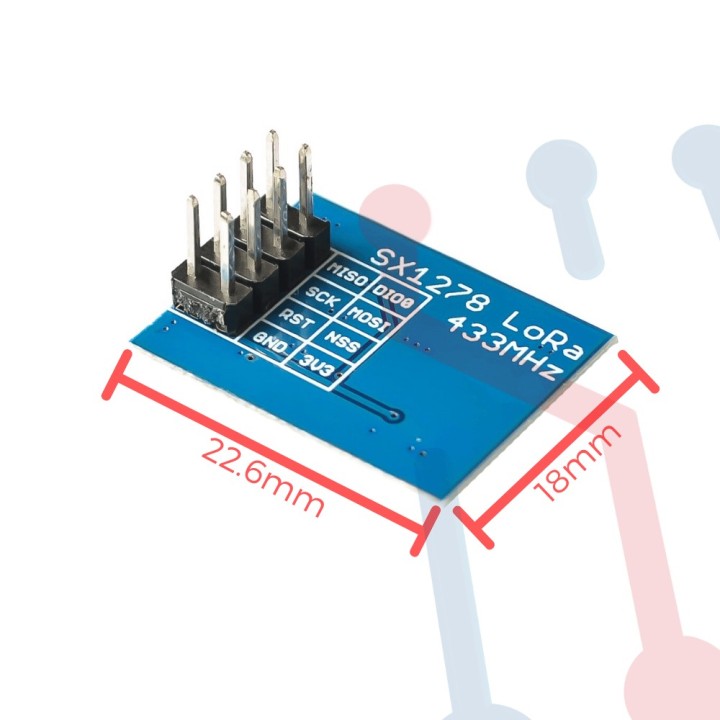 Módulo RF LoRa SX1278-RA-02