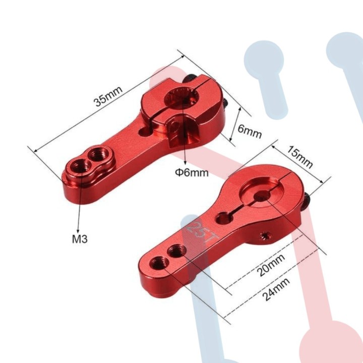 Servo Brazo metálico de alto torque