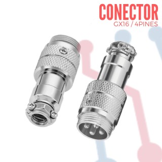 Conectores Aéreos con Cable 2 PIN