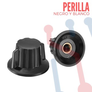 Perilla Negra de tornillo