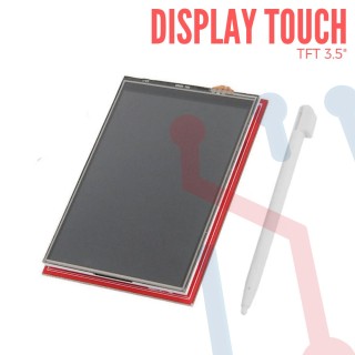 Display TFT 3.5 touch para Arduino Mega"