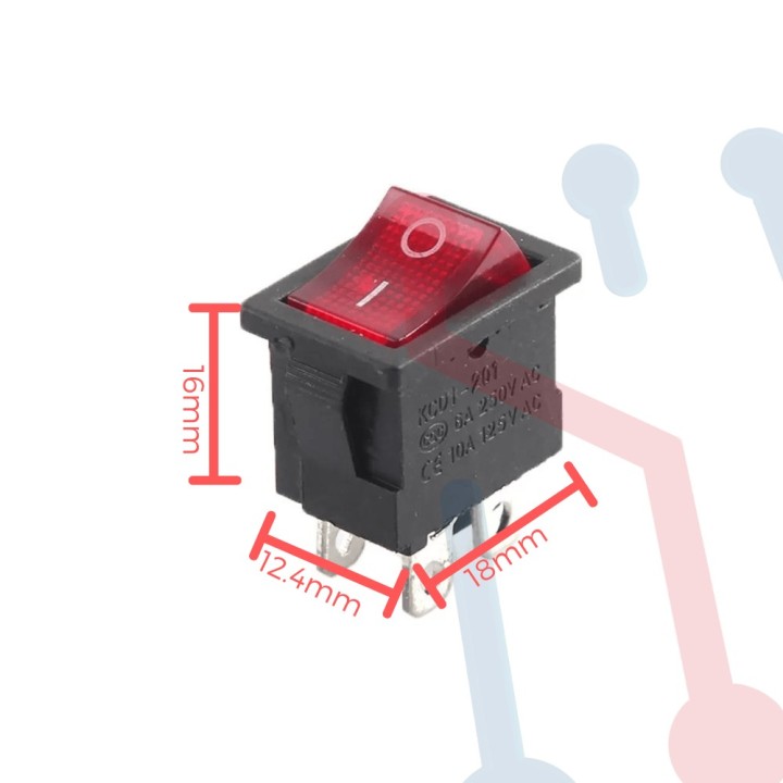 SUICHE BALANCIN 4 PINES 10 AMP