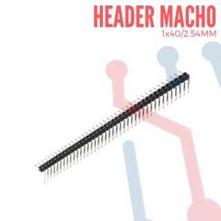 Header macho 2.54mm x 40 pines