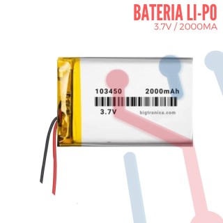 Batería LI-PO 7.4V - 2200mA 2S