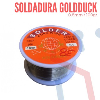 Soldadura Estaño 0.8mm x 100gr