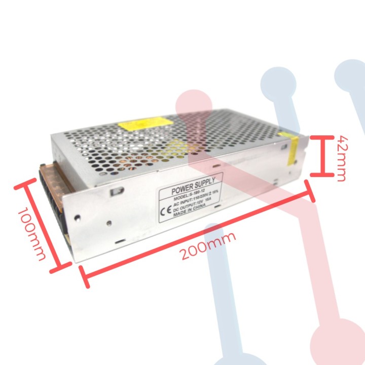 Fuente Suicheada 12V 15A 180W