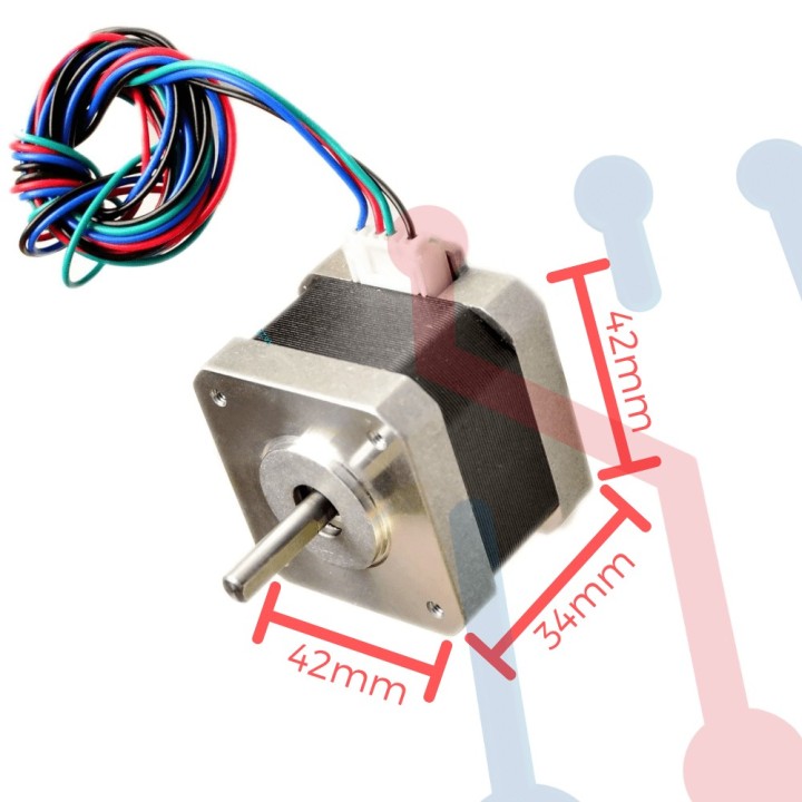 Motor Nema 17 Bipolar 2.6Kg/cm (42SHD0001)