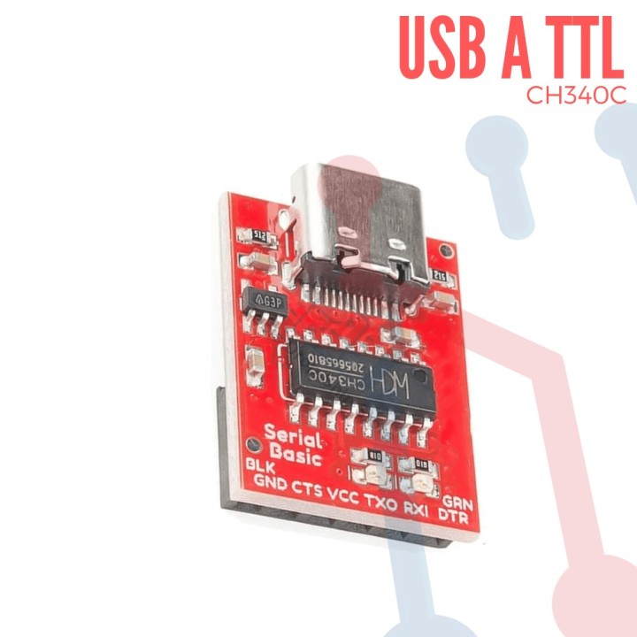 Conversor  USB a  TTL  a 3.3V y 5V