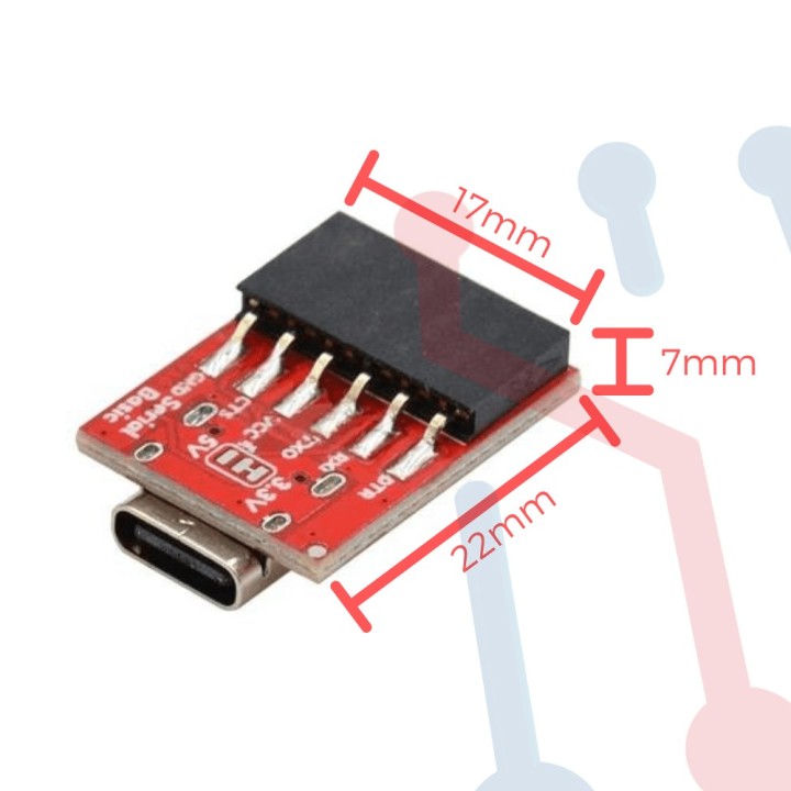Conversor  USB a  TTL  a 3.3V y 5V