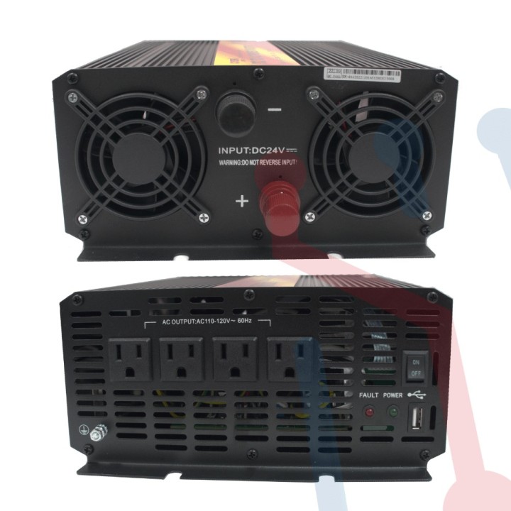 Inversor (Onda modificada) DC/AC 12V 800W-ProsKit