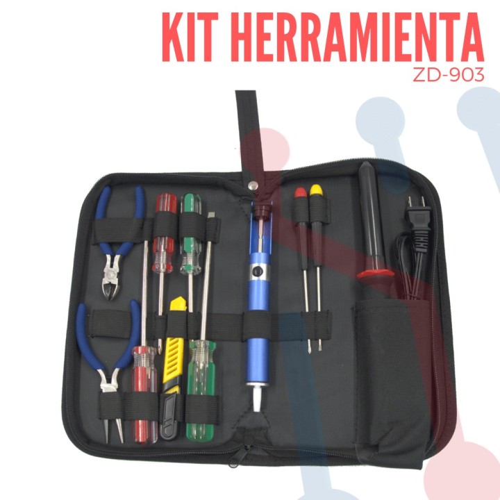 Kit de Herramienta 17 Piezas (ZD-965)