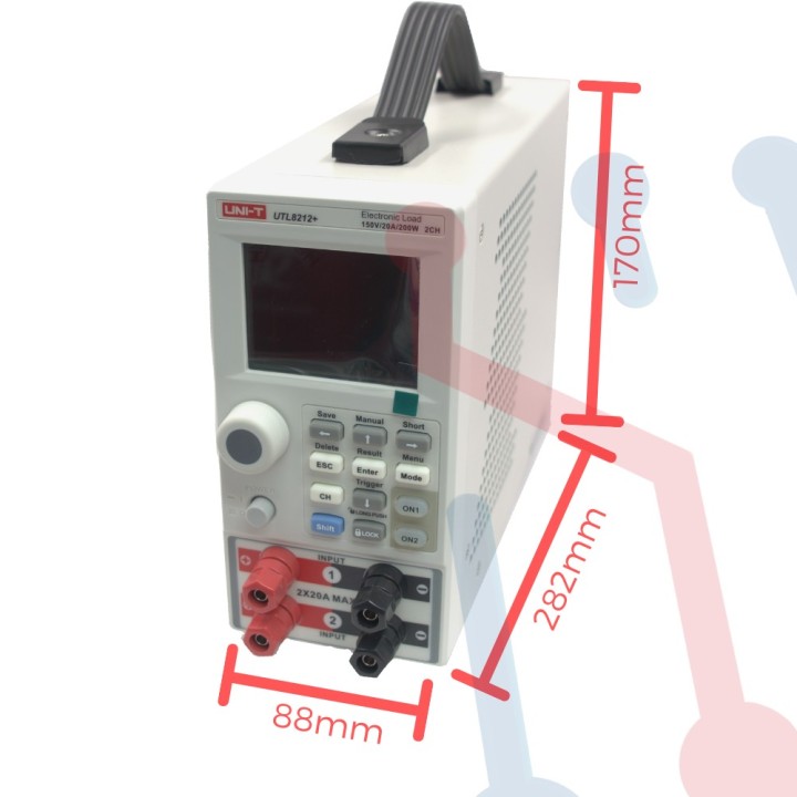 Carga Electrónica DC UTL8212+