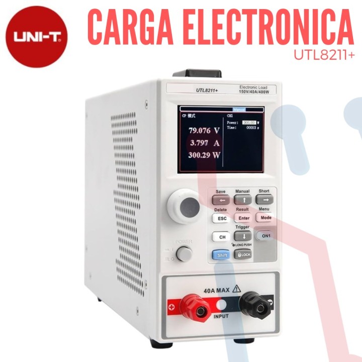 Carga Electrónica DC UTL8211+