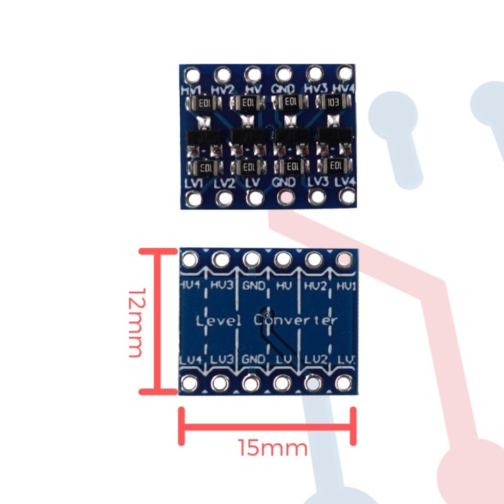 Conversor Nivel Logico 4CH