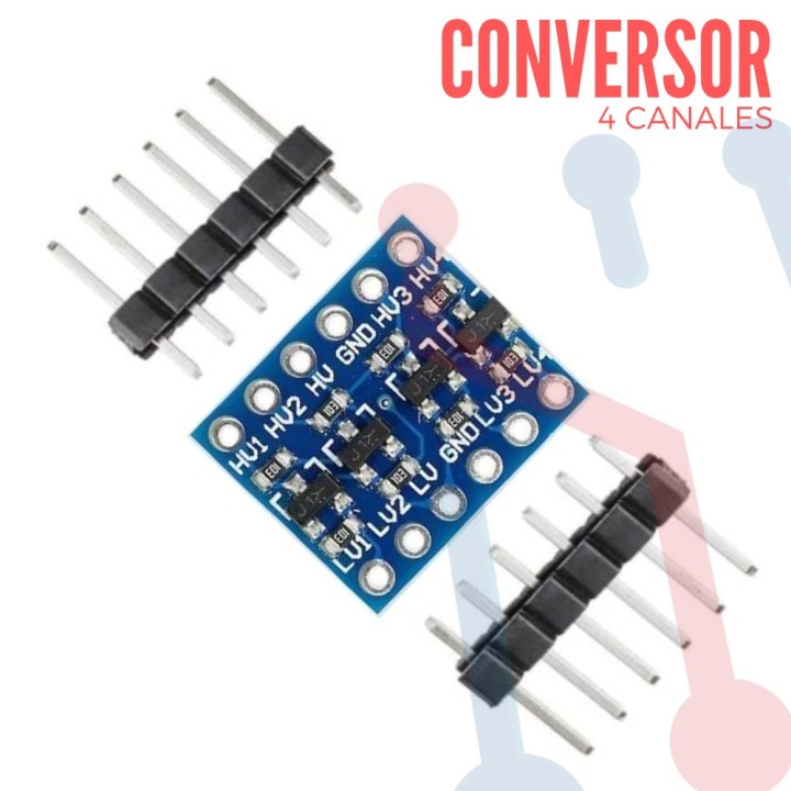 Conversor Nivel Logico 4CH