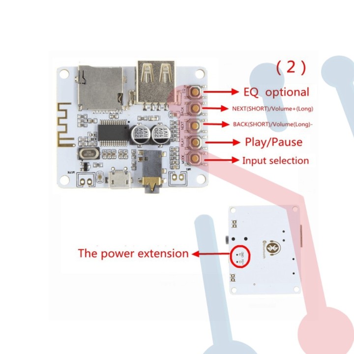 Modulo Bluetooth para Audio MP3