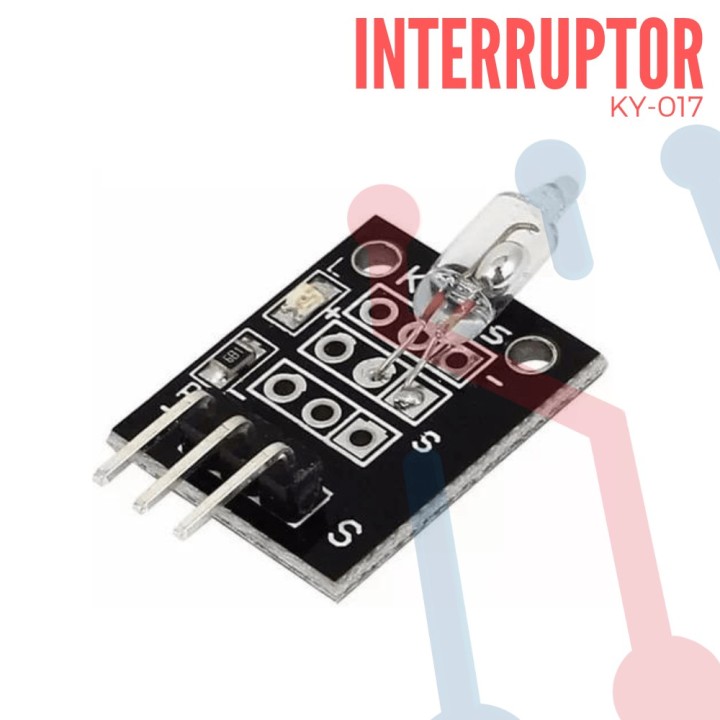 Módulo Sensor de Mercurio KY-017