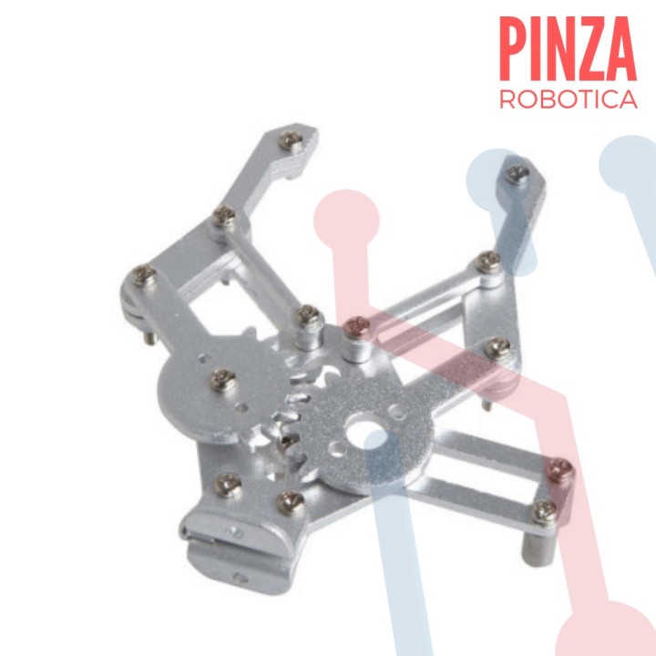 Pinza robotica metalica