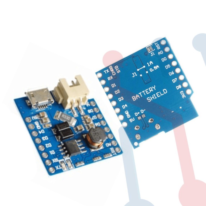 Shield Li-Po WeMos D1 Mini