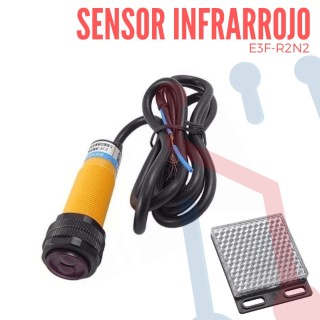 Sensor Distancia Infrarrojo (IR) E3F-R2N2 con Módulo de Refelxión