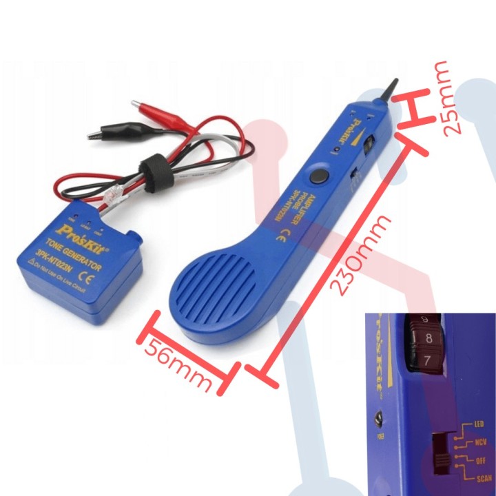 Generador de Tonos Proskit (3PK-NT023N)