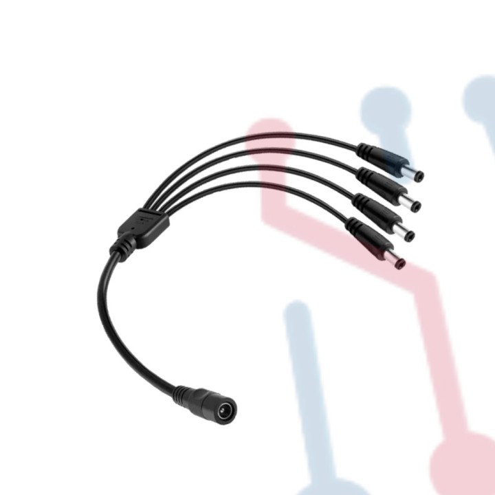 Cable pulpo conector DC (4 en 1)