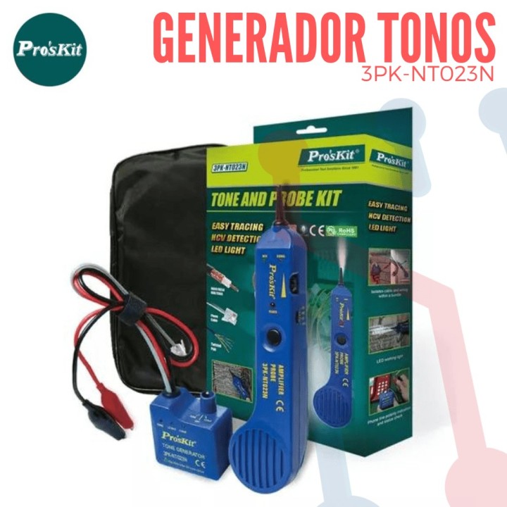 Generador de Tonos Proskit (3PK-NT023N)
