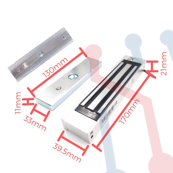 Electroimán para Puerta 180 kg