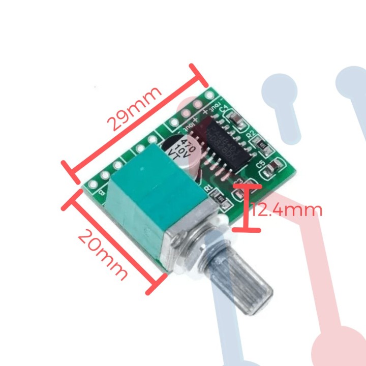 Amplificador Control de Volumen 2X3W (PAM8403)