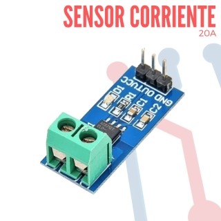 Sensor de Corriente 20A