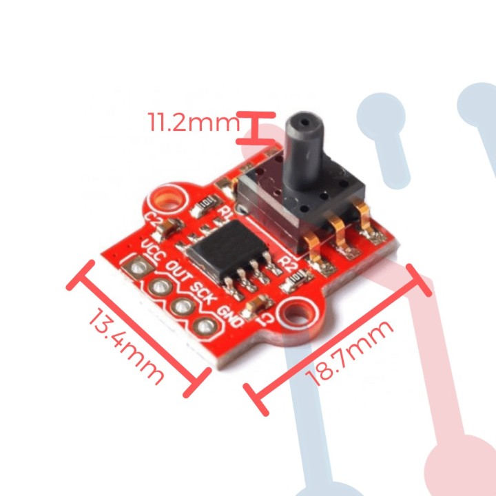 Sensor de Presión Barométrica Digital 0- 40 KPa para Control de Nivel