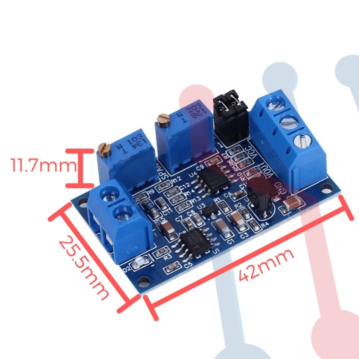 Convertidor Corriente a Voltaje 0-20mA a 0-5V