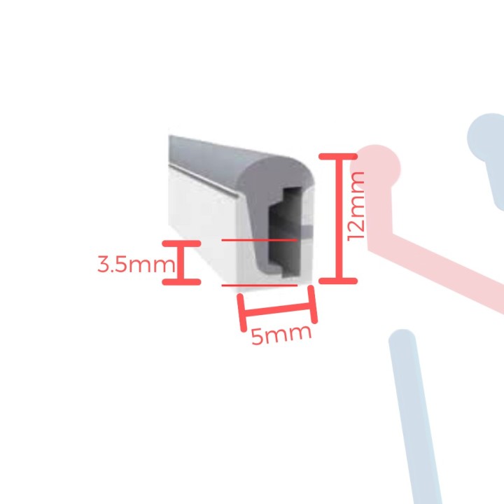 Cinta Neón Flex Rojo X Metro