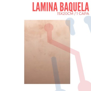 Lamina Cobrizada en Baquela 15X20