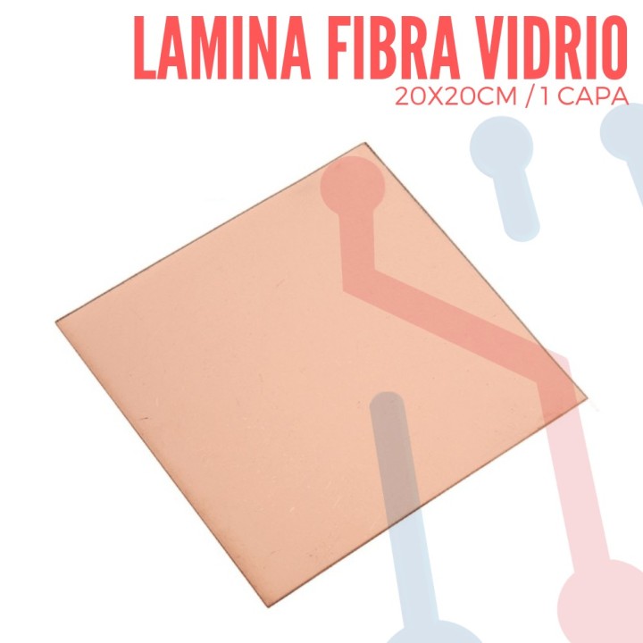 Lamina Virgen en  Fibra de Vidrio 20x20cm
