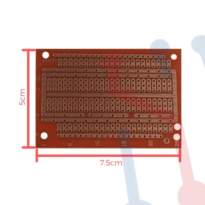 Circuito Impreso Universal 75X50mm