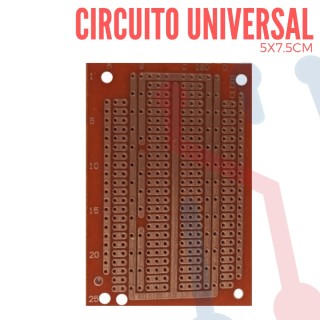 Circuito Impreso Universal 75X50mm