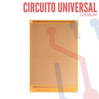Circuito Impreso Universal 12X18cm
